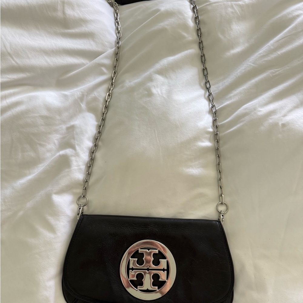 Tory Burch Reva Black Crossbody Bag